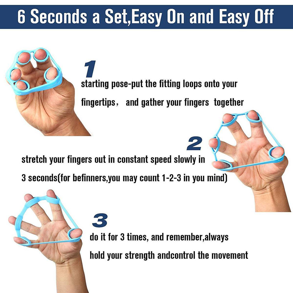 Finger Grip Crimp Training Resistance Bands